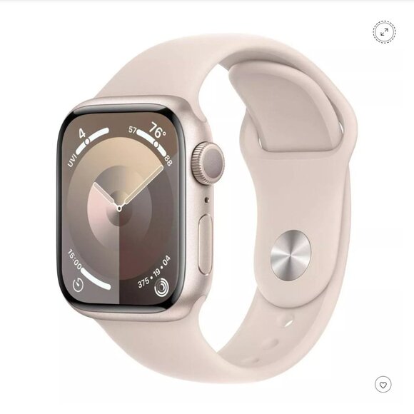 Apple Watch Series 9 41 mm in Starlight (GPS + CELLULAR) - Picture 1 of 3